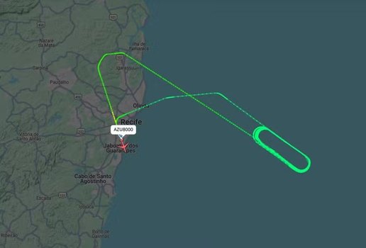 Voo Recife-Madri apresenta falha pela segunda vez e retorna ao Aeroporto do Recife